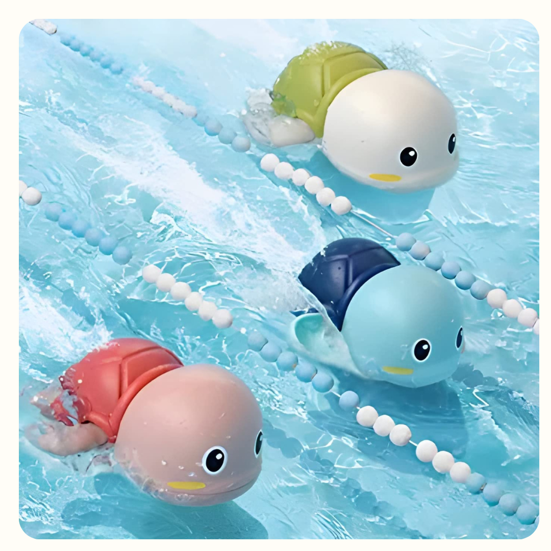 Turtle Splash Wind-Up Bath Toy