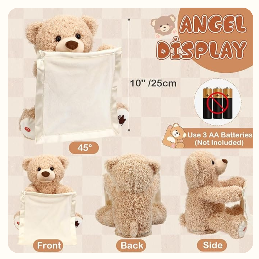 🧸Hide and Seek Talking Plush Bear