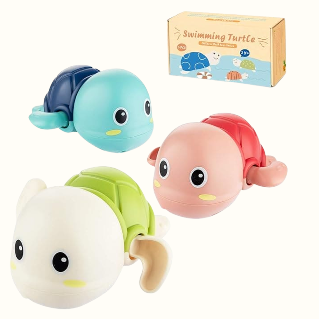 Turtle Splash Wind-Up Bath Toy