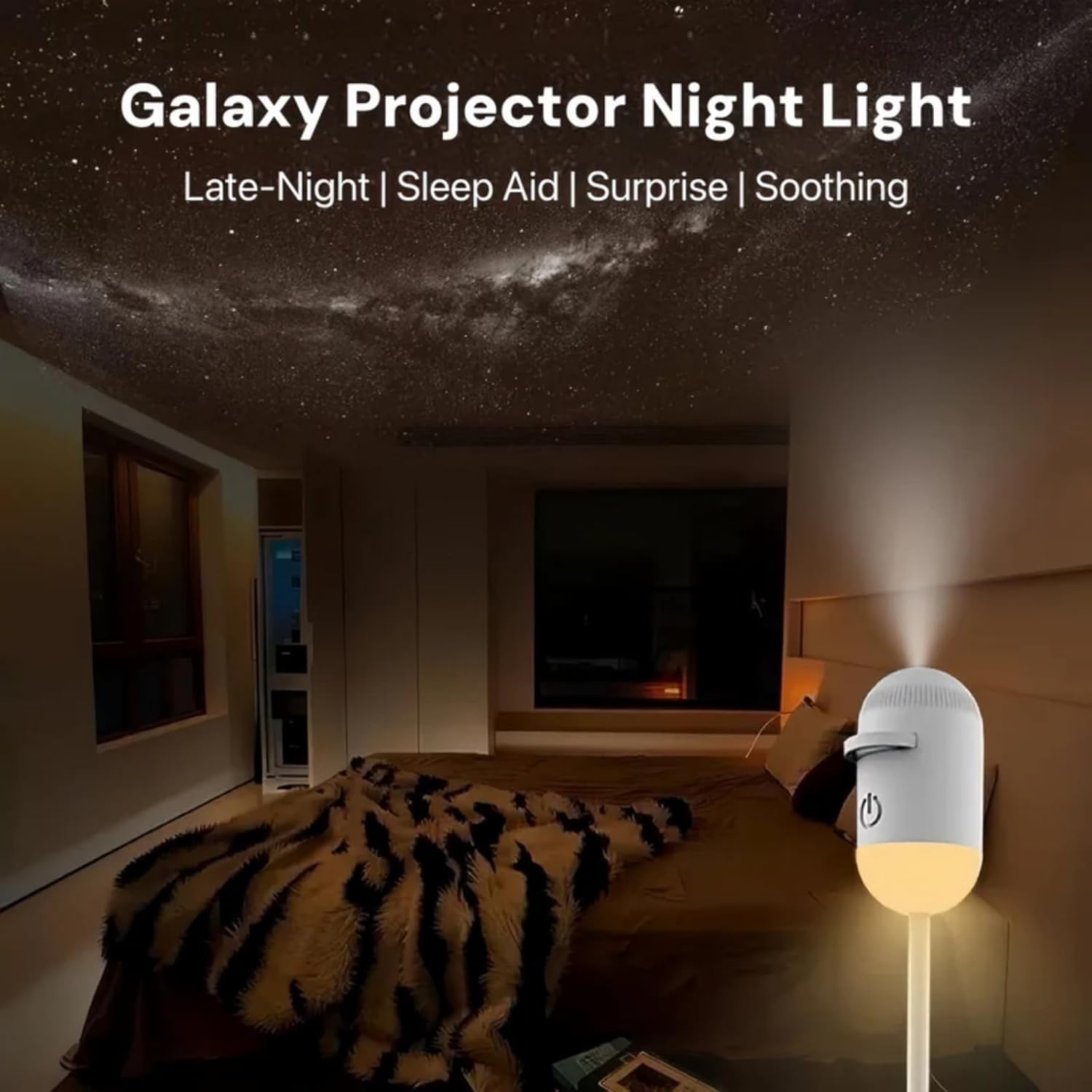 Glow Sphere Night Projector Lamp