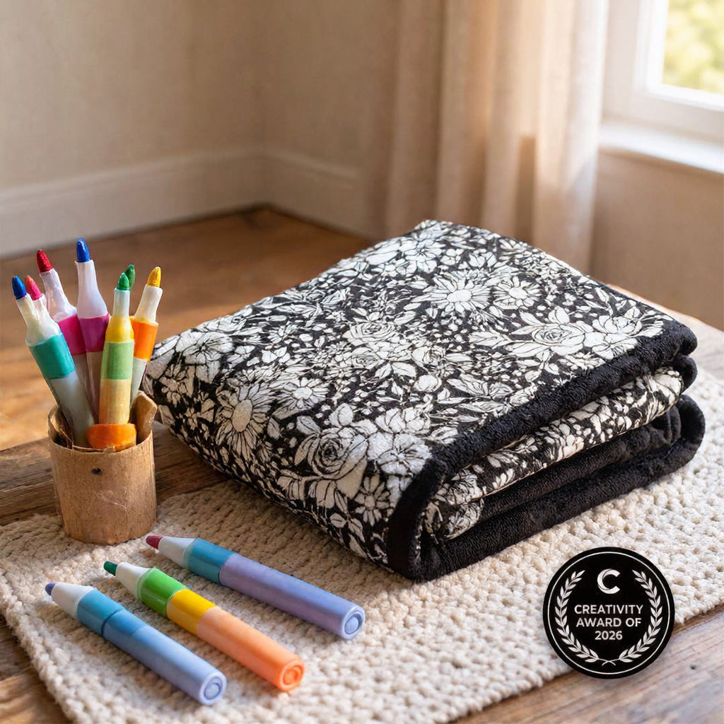 Creative Colour Blanket with Non Smudge Colours