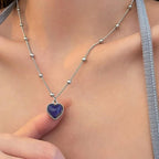 Colour Shift Heart Necklace